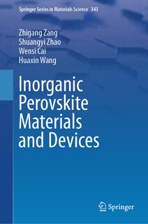 Couverture_Inorganic Perovskite Materials and Devices