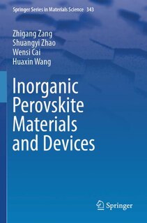 Couverture_Inorganic Perovskite Materials and Devices
