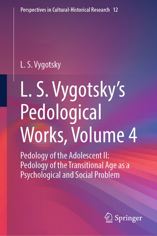 Front cover_L. S. Vygotsky's Pedological Works, Volume 4