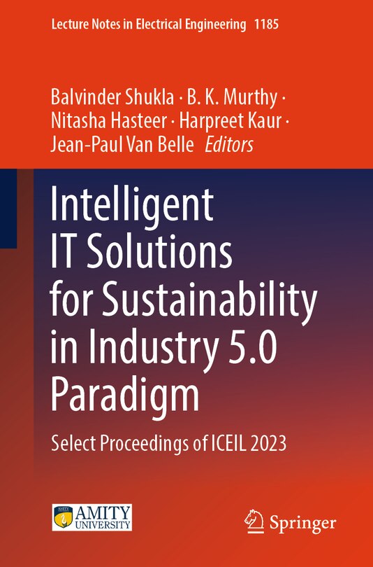 Front cover_Intelligent IT Solutions for Sustainability in Industry 5.0 paradigm