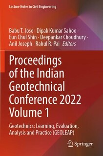 Couverture_Proceedings of the Indian Geotechnical Conference 2022 Volume 1