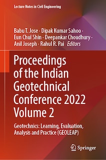 Couverture_Proceedings of the Indian Geotechnical Conference 2022 Volume 2