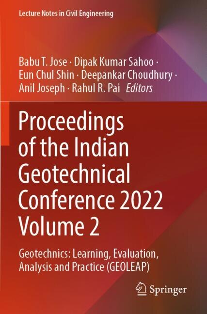Couverture_Proceedings of the Indian Geotechnical Conference 2022 Volume 2
