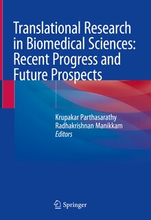 Front cover_Translational Research in Biomedical Sciences