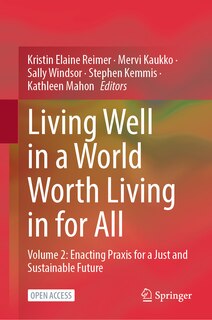 Front cover_Living Well in a World Worth Living in for All