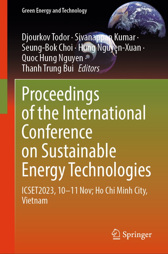 Front cover_Proceedings of the International Conference on Sustainable Energy Technologies