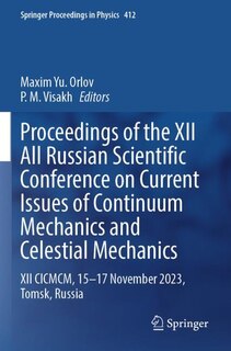 Front cover_Proceedings of the XII All Russian Scientific Conference on Current Issues of Continuum Mechanics and Celestial Mechanics