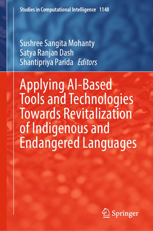 Front cover_Applying AI-Based Tools and Technologies towards Revitalization of Indigenous and Endangered Languages