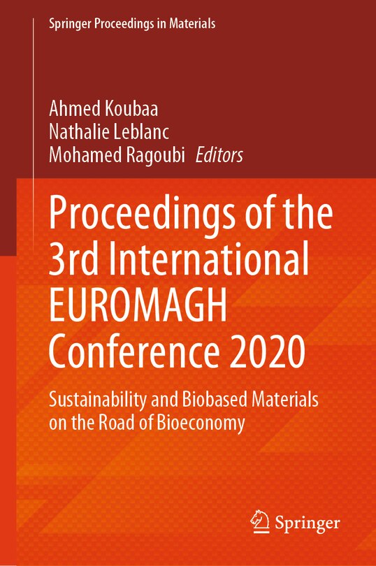 Couverture_Proceedings of the 3rd International EUROMAGH Conference 2020