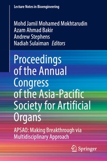 Front cover_Proceedings of the Annual Congress of the Asia-Pacific Society for Artificial Organs