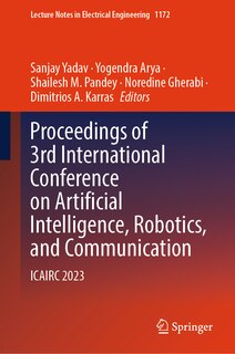 Front cover_Proceedings of 3rd International Conference on Artificial Intelligence, Robotics, and Communication
