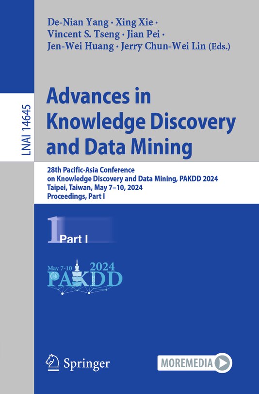 Front cover_Advances in Knowledge Discovery and Data Mining