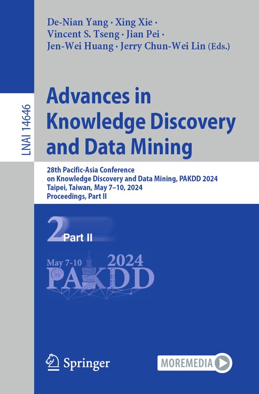 Front cover_Advances in Knowledge Discovery and Data Mining