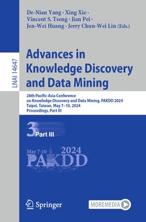 Couverture_Advances in Knowledge Discovery and Data Mining