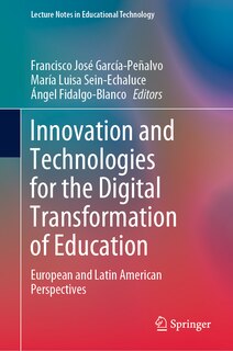 Couverture_Innovation and Technologies for the Digital Transformation of Education