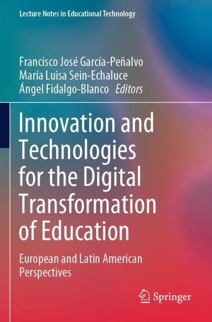 Couverture_Innovation and Technologies for the Digital Transformation of Education