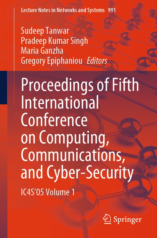 Couverture_Proceedings of Fifth International Conference on Computing, Communications, and Cyber-Security