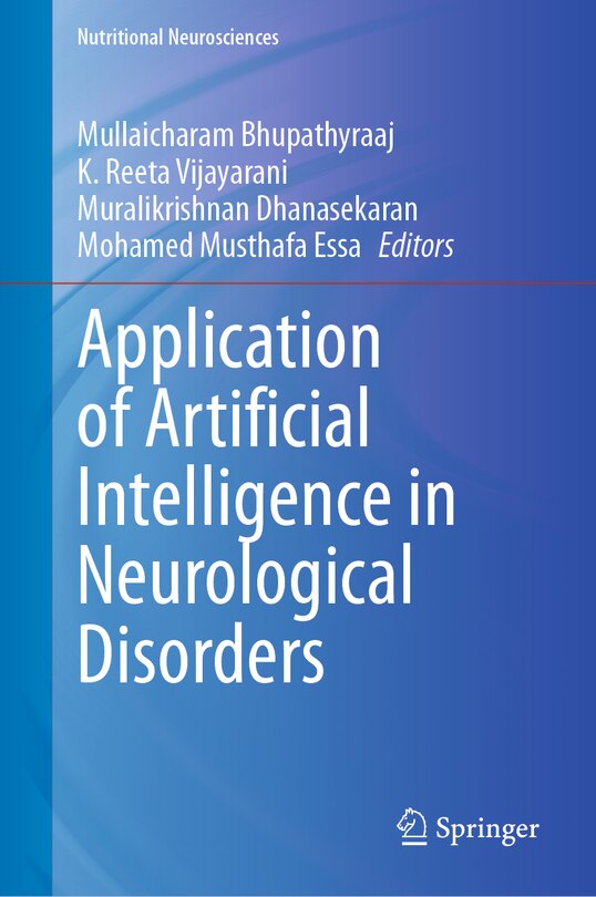 Front cover_Application of Artificial Intelligence in Neurological Disorders