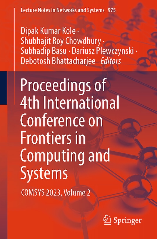 Couverture_Proceedings of 4th International Conference on Frontiers in Computing and Systems