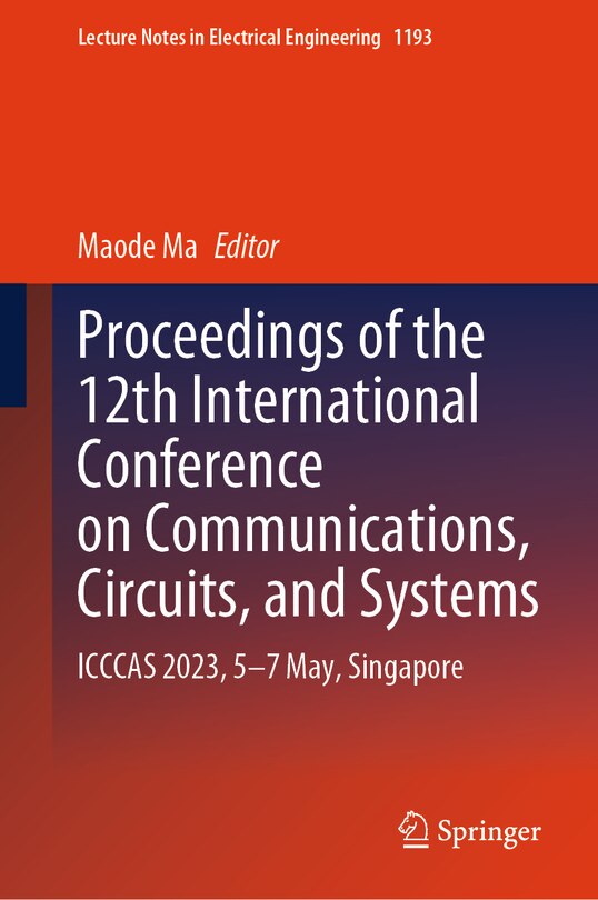 Front cover_Proceedings of the 12th International Conference on Communications, Circuits, and Systems