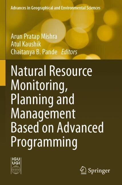 Couverture_Natural Resource Monitoring, Planning and Management Based on Advanced Programming