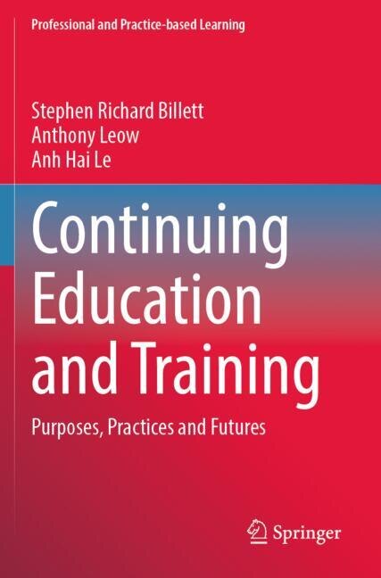 Front cover_Continuing Education and Training