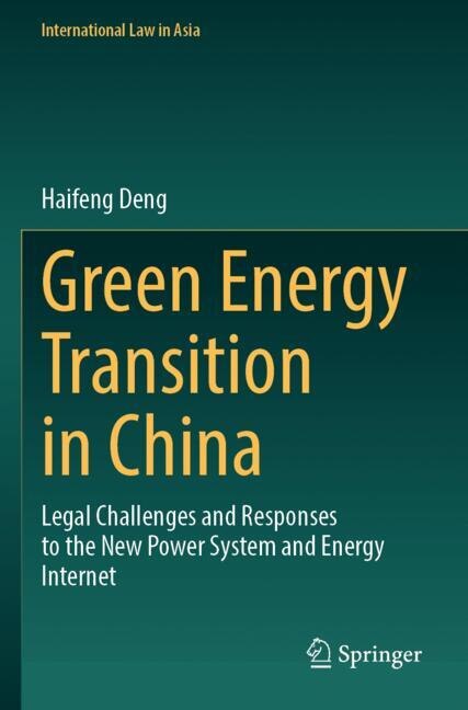 Couverture_Green Energy Transition in China