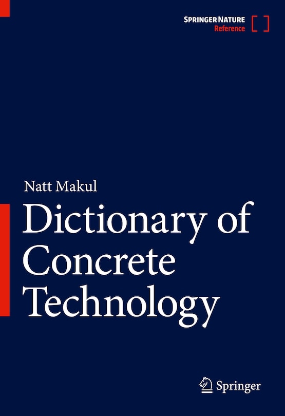 Front cover_Dictionary of Concrete Technology