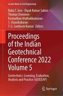 Couverture_Proceedings of the Indian Geotechnical Conference 2022 Volume 5