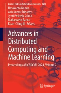 Couverture_Advances in Distributed Computing and Machine Learning