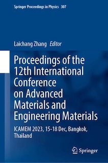Couverture_Proceedings of the 12th International Conference on Advanced Materials and Engineering Materials
