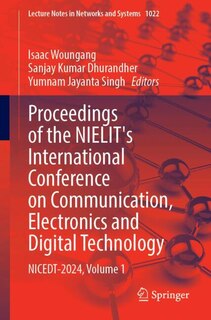 Couverture_Proceedings of the NIELIT's International Conference on Communication, Electronics and Digital Technology