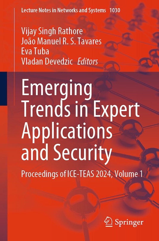 Front cover_Emerging Trends in Expert Applications and Security