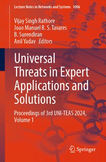 Front cover_Universal Threats in Expert Applications and Solutions