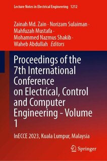 Couverture_Proceedings of the 7th International Conference on Electrical, Control and Computer Engineering-Volume 1