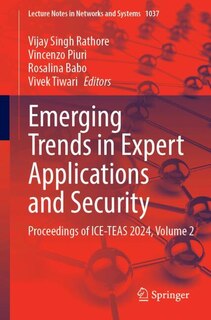 Front cover_Emerging Trends in Expert Applications and Security