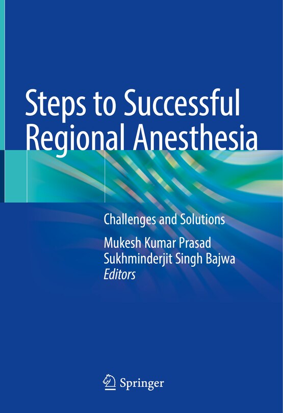 Front cover_Steps to Successful Regional Anesthesia