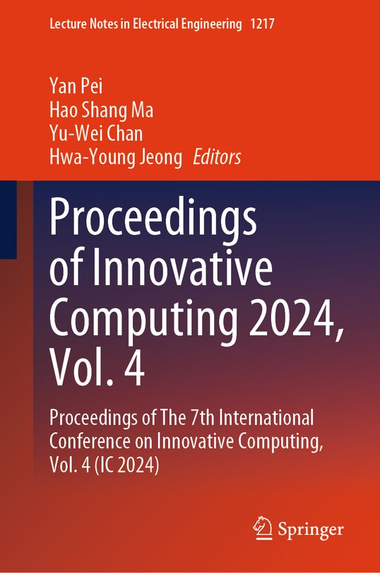Front cover_Proceedings of Innovative Computing 2024, Vol. 4