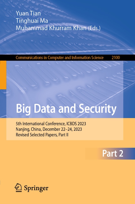 Front cover_Big Data and Security