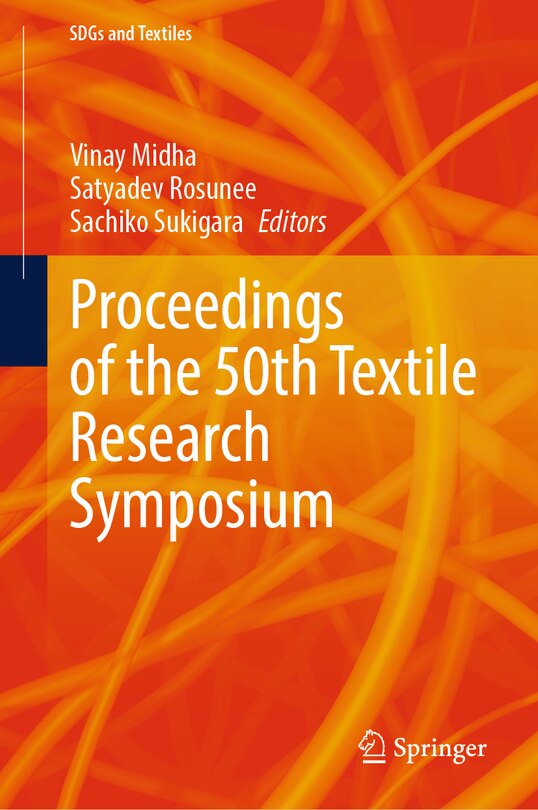 Front cover_Proceedings of the 50th Textile Research Symposium