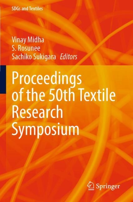 Couverture_Proceedings of the 50th Textile Research Symposium