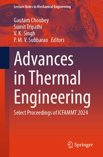 Front cover_Advances in Thermal Engineering