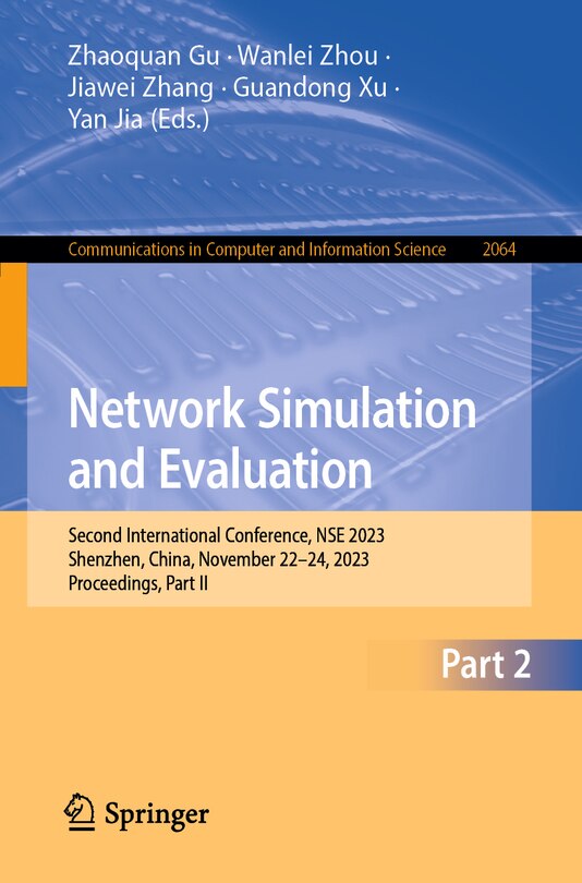 Front cover_Network Simulation and Evaluation