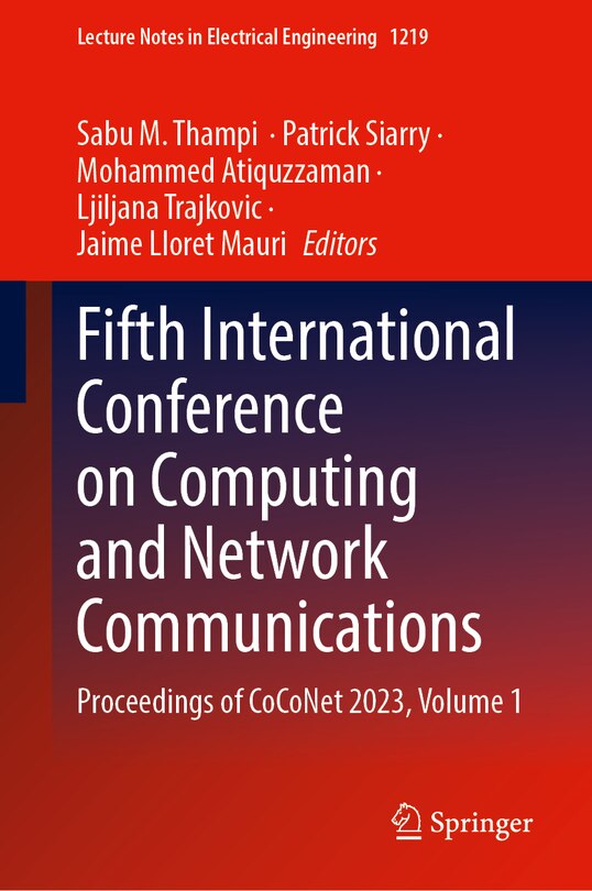 Front cover_Fifth International Conference on Computing and Network Communications