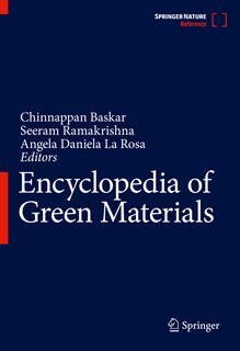 Front cover_Encyclopedia of Green Materials
