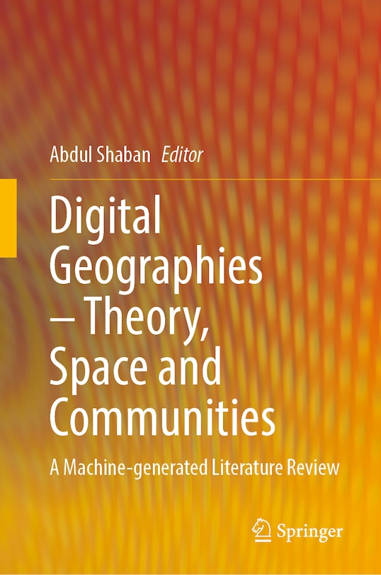 Couverture_Digital Geographies-Theory, Space, and Communities
