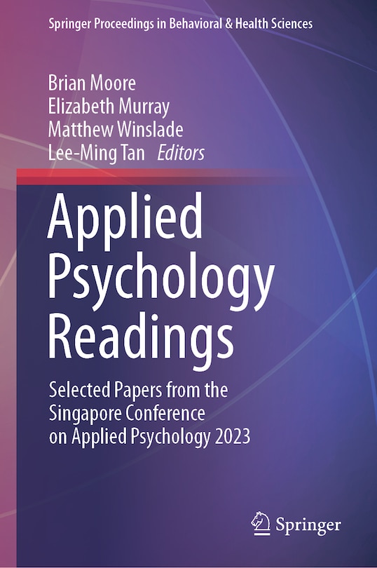 Couverture_Applied Psychology Readings