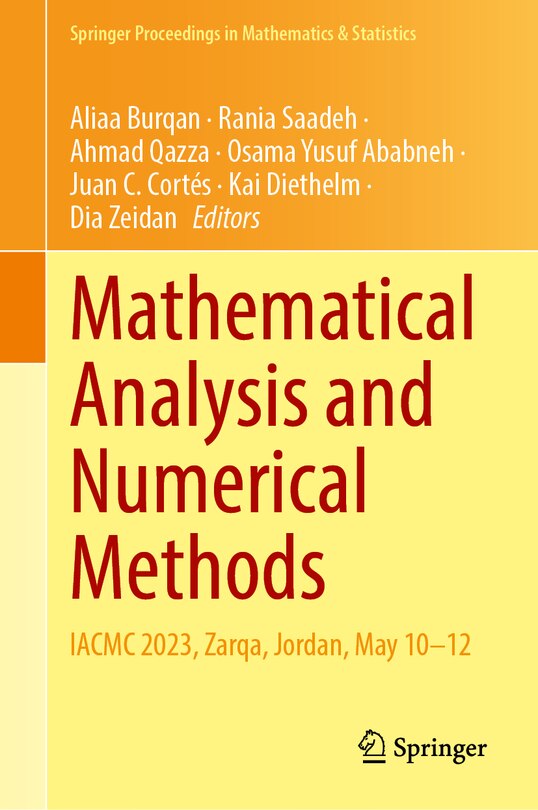 Couverture_Mathematical Analysis and Numerical Methods
