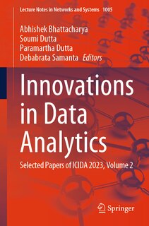 Couverture_Innovations in Data Analytics