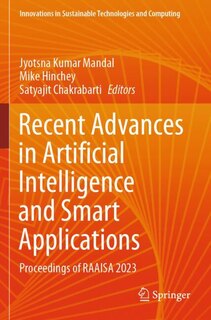Couverture_Recent Advances in Artificial Intelligence and Smart Applications